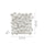 Handmade Pleated Petal Ceramic Wall Ornament – Square Home Decor – Anciennevi