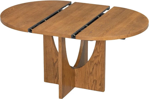 5-Piece Extendable Dining Table Set with Removable Leaf | Anciennevi