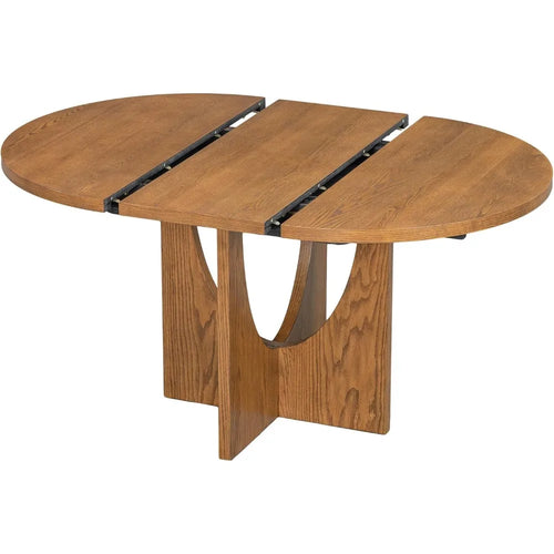 5-Piece Extendable Dining Table Set with Removable Leaf | Anciennevi