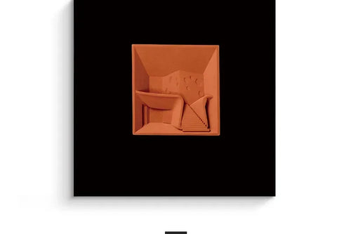 3D Relief Wall Hanging Ornament – Modern Wooden Art – Anciennevi