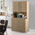 71” Rattan Freestanding Storage Cabinet with 6 Doors | Anciennevi