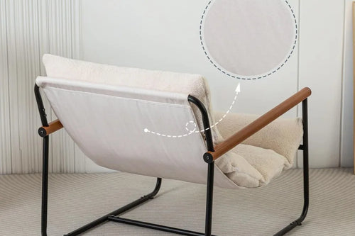 Boucle Arm Chair | Modern Accent Chair for Living Room | Anciennevi
