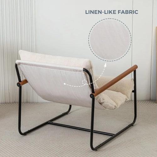 Boucle Arm Chair | Modern Accent Chair for Living Room | Anciennevi