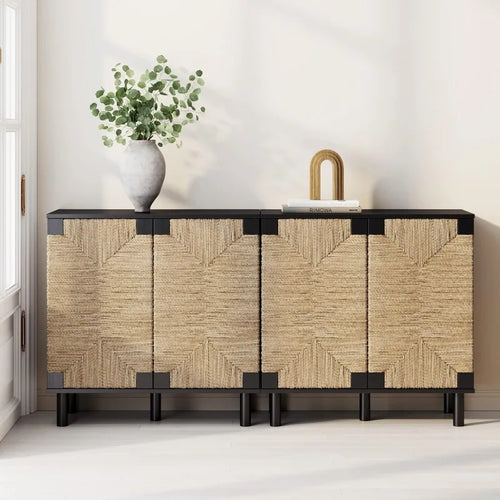 Accent Storage Boho Modern Free Buffet Sideboard Cabinet | Anciennevi