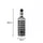 Black Stripe Transparent Geometric Crystal Bottle Sculpture – Desk Decoration – Anciennevi