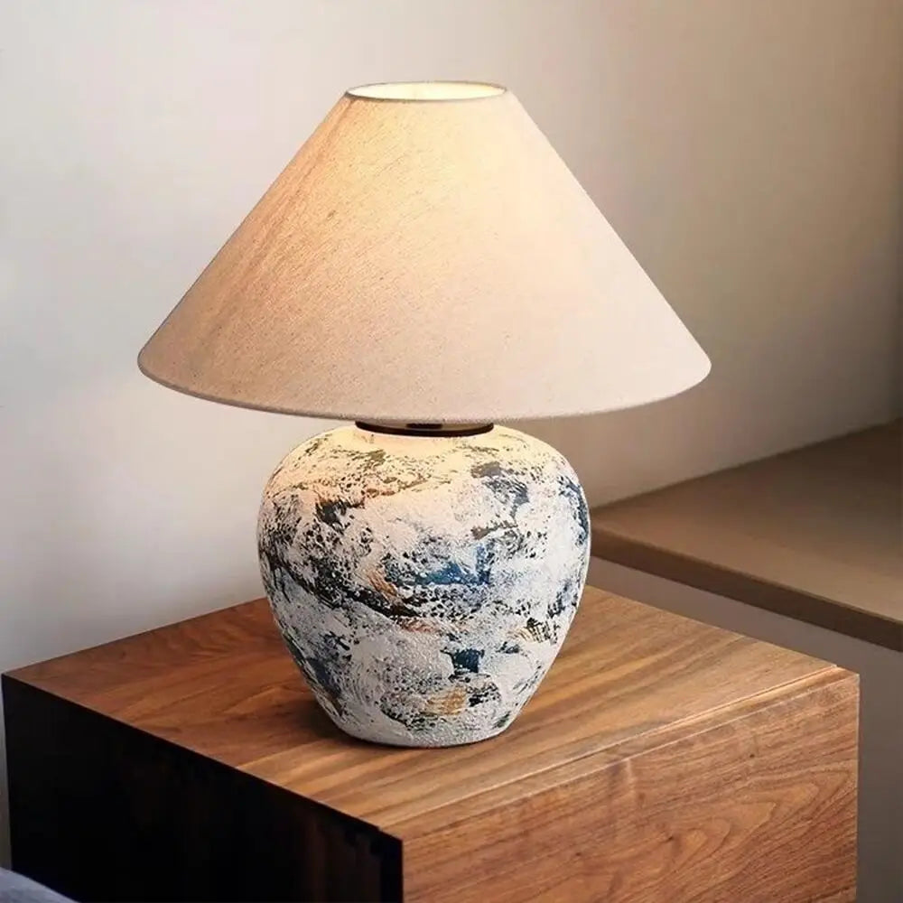 Tatsu Family - Japanese Ceramic Table Lamps