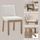 Farmhouse Mid Century Linen Dining Chairs Set of 4 | Anciennevi