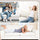 Modern Chenille Loveseat Sofa | Plush Living Room Couch | Anciennevi
