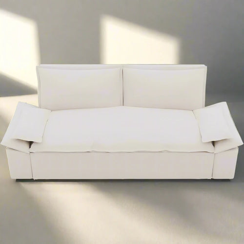 Cleo Plush Sofa Bed | Convertible Comfortable Sofa | Anciennevi