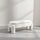 Sherpa Storage Ottoman Bench | Modern Entryway Bench | Anciennevi