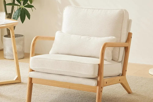 Soren Upholstered Modern Accent Chairs Set of 2 | Anciennevi