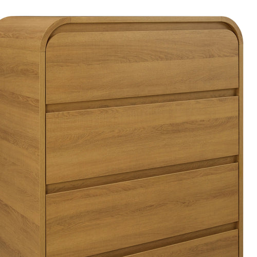 4-Drawer Living Room Cabinet with Metal Slide Online | Anciennevi