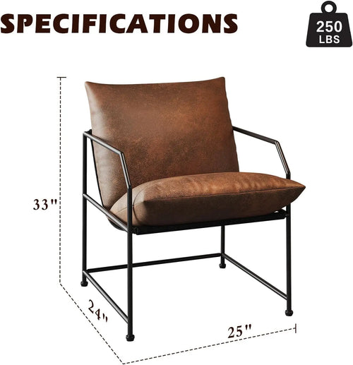 Sling Accent Arm Chair Set of 2 | Stylish & Cozy Seating | Anciennevi