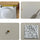 Handmade Pleated Petal Ceramic Wall Ornament – Square Home Decor – Anciennevi