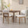 Farmhouse Mid Century Linen Dining Chairs Set of 4 | Anciennevi