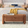 Allegra Oval Storage Ottoman with Hidden Compartment | Anciennevi
