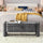 Allegra Oval Storage Ottoman with Hidden Compartment | Anciennevi