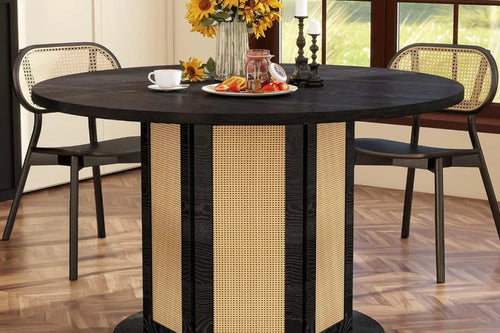 Cairo Rattan Round Dining Table | Stylish & Durable | Anciennevi