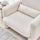 Modern Accent Sofa Chair with Arms | Lamb Fabric Armchair | Anciennevi