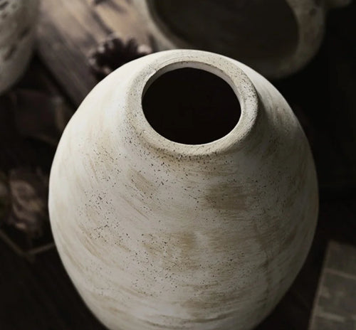 Talia Ceramic Vase | Handmade Modern Minimalist Decor | Anciennevi