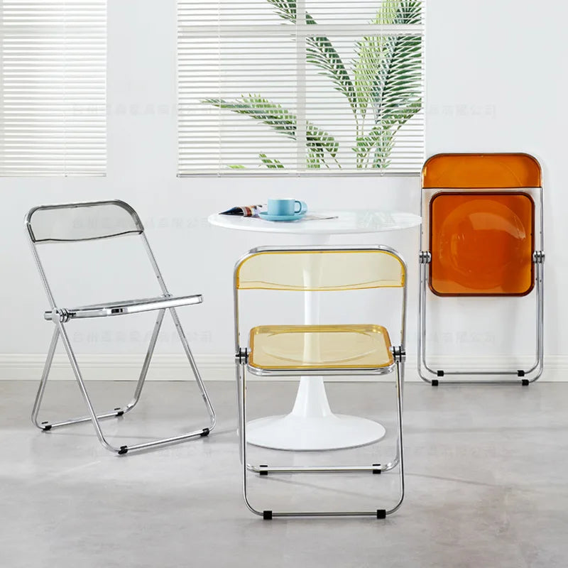 Mina - Transparent Folding Chair 