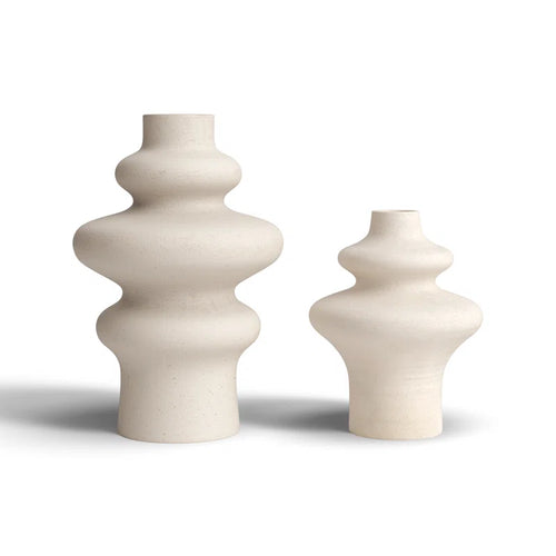 Corbin Ceramic Table Vase | Minimalist Home Decor | Anciennevi