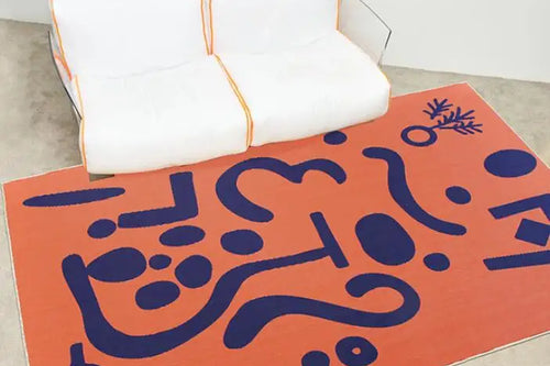 Amina Modern Carpet | Abstract Designer Rug for Living Room | Anciennevi